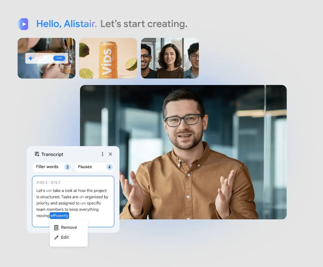 Η Google Vids δίνει δωρεάν το Gemini Omni 1.1 για δημιουργία AI video 4 Η Google Vids δίνει δωρεάν το Gemini Omni 1.1 για δημιουργία AI video