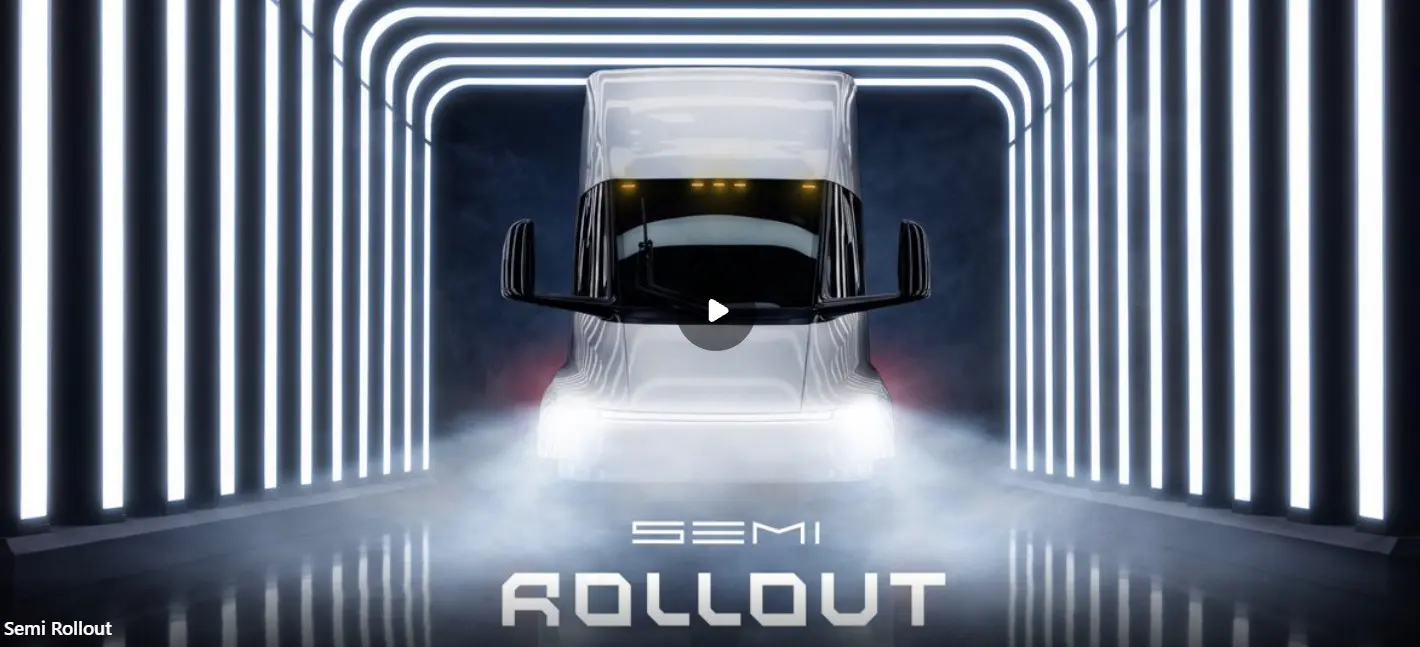 Tesla Semi: Παρουσιάστηκε το νέο ηλεκτρικό φορτηγό μετά από χρόνια αναμονής 2 Tesla Semi: Παρουσιάστηκε το νέο ηλεκτρικό φορτηγό μετά από χρόνια αναμονής