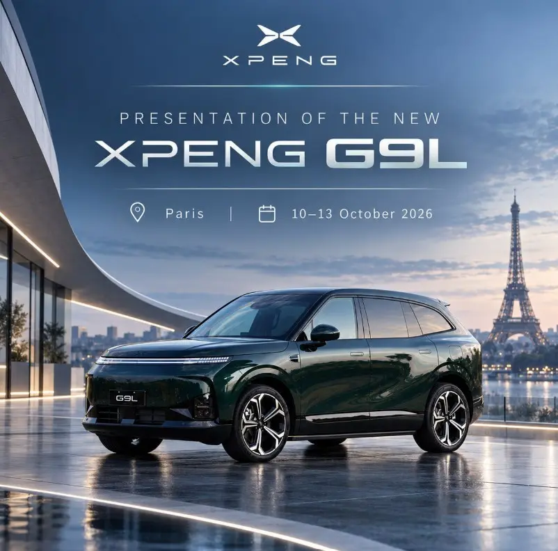 Το νέο premium SUV XPENG G9L βάζει στο στόχαστρο την Ευρώπη