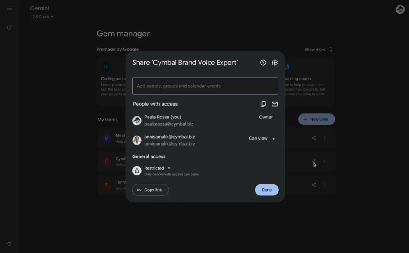 Η Google καταργεί τα Gemini Gems και η αλλαγή που αφήνει εκτός τους δωρεάν χρήστες 2 Η Google καταργεί τα Gemini Gems και η αλλαγή που αφήνει εκτός τους δωρεάν χρήστες