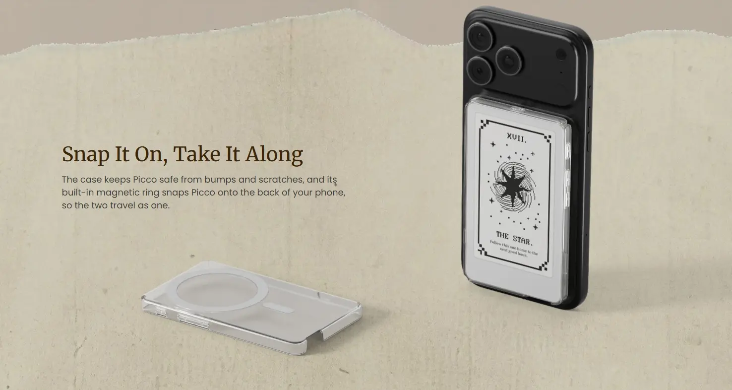 Το νέο eReader Boox Picco χωρά στην τσέπη και κολλάει πίσω από το smartphone 4 Το νέο eReader Boox Picco χωρά στην τσέπη και κολλάει πίσω από το smartphone