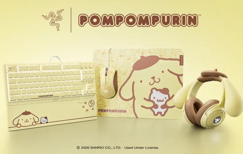 Η Razer γεμίζει το gaming με Hello Kitty, Kuromi και Pompompurin