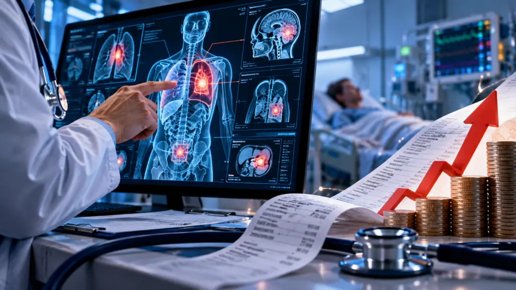 Το AI βρίσκει περισσότερες διαγνώσεις και οι νοσοκομειακοί λογαριασμοί ανεβαίνουν
