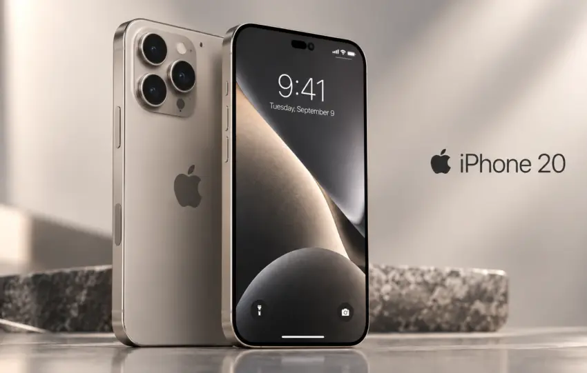 Το iPhone 20 αναμένεται το φθινόπωρο του 2027 με ριζικό ανασχεδιασμό, γυάλινο σώμα και πιθανή εξαφάνιση της εγκοπής, με τις πηγές ωστόσο να διαφωνούν.