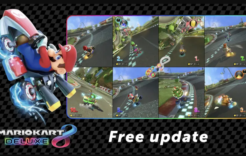 Mario Kart 8 Deluxe: Δωρεάν ενημέρωση με split-screen οκτώ παικτών