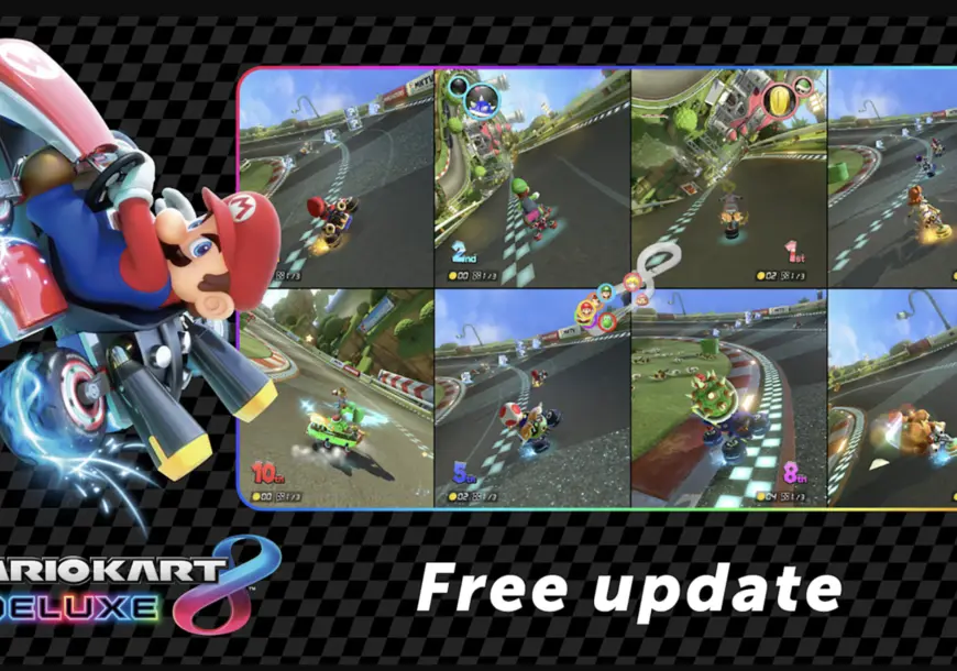 Mario Kart 8 Deluxe: Δωρεάν ενημέρωση με split-screen οκτώ παικτών