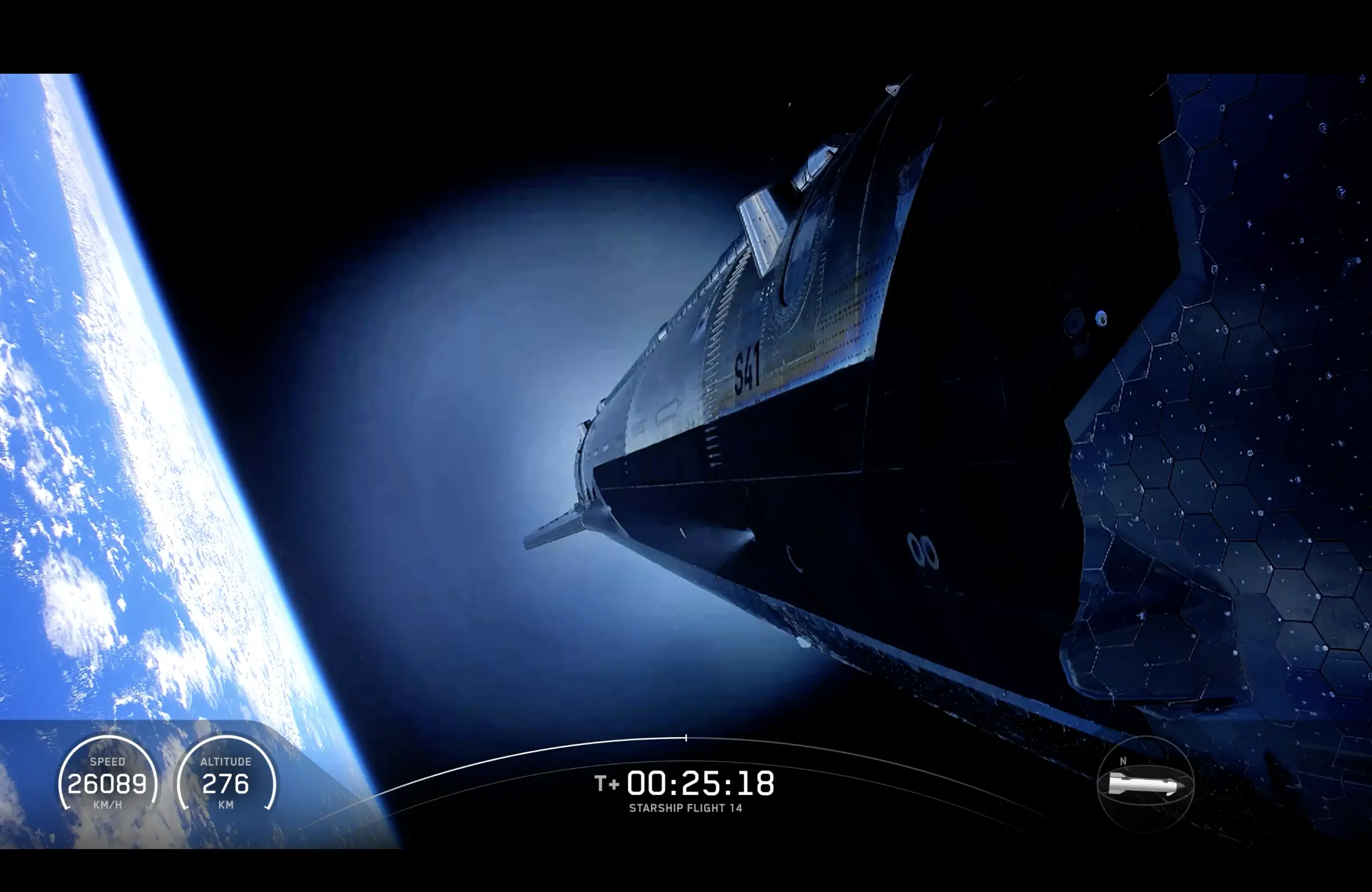 Starship - Η SpaceX έφτασε επιτέλους σε τροχιά και εκτόξευσε 26 Starlink V3