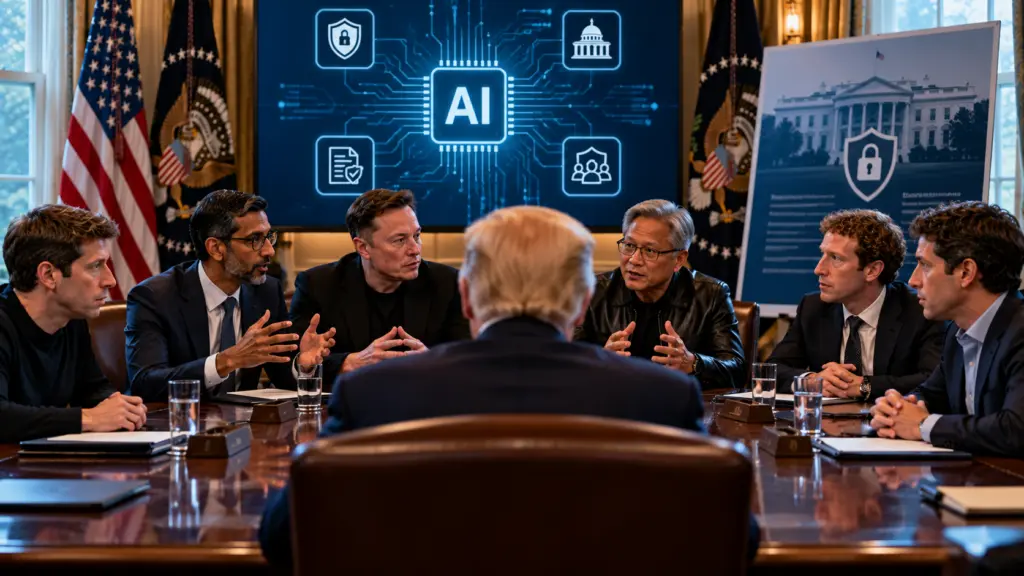 Google, Anthropic, Meta, OpenAI, xAI και Nvidia υπέγραψαν το σχέδιο Trump για την AI
