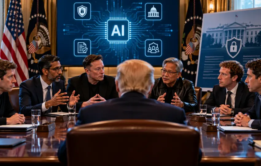 Google, Anthropic, Meta, OpenAI, xAI και Nvidia υπέγραψαν το σχέδιο Trump για την AI