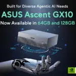 Η ASUS παρουσίασε το μικρό Ascent GX10 64GB  AI supercomputer