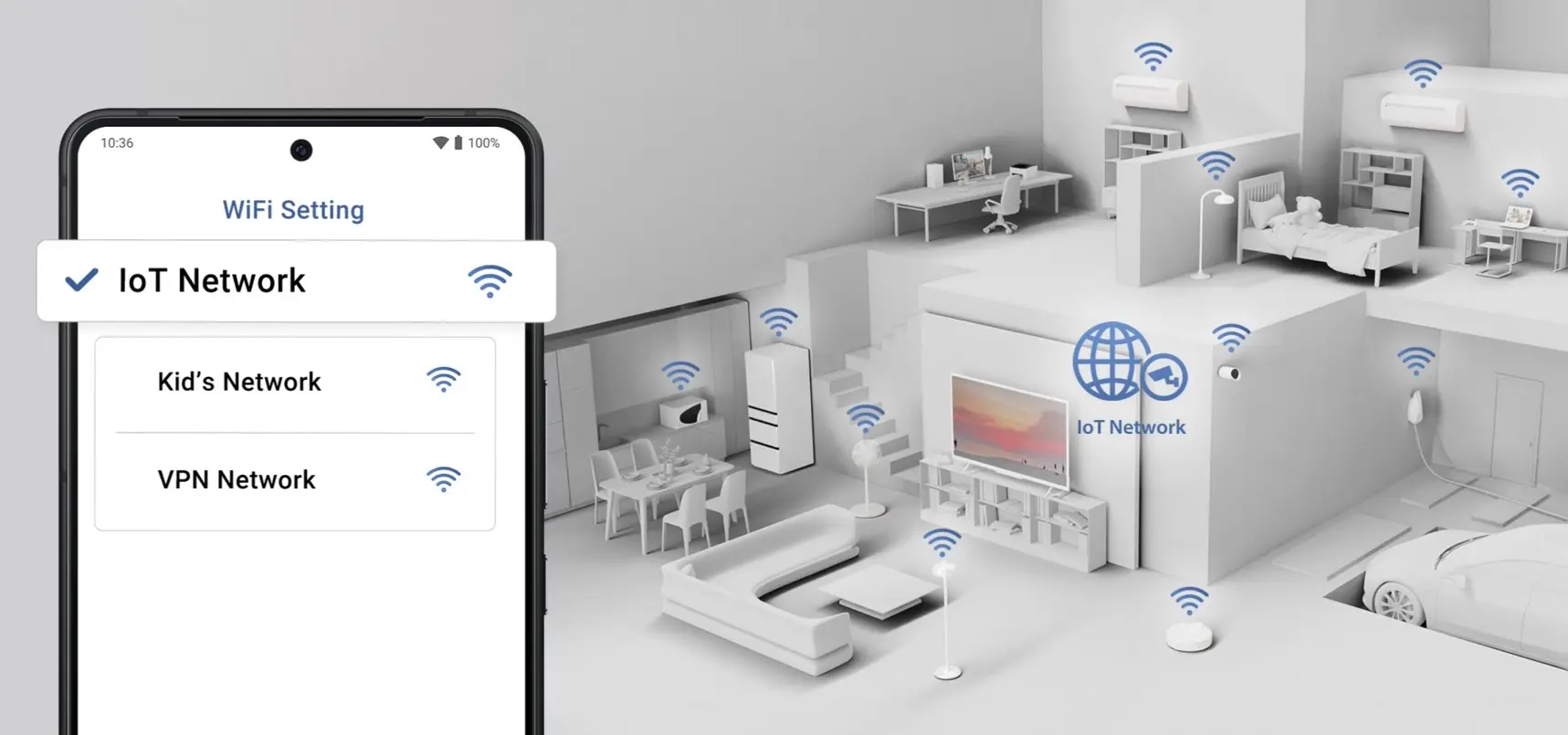 ASUS ZenWiFi BN12 με WiFi 8 και κάλυψη έως 650 τετραγωνικά μέτρα