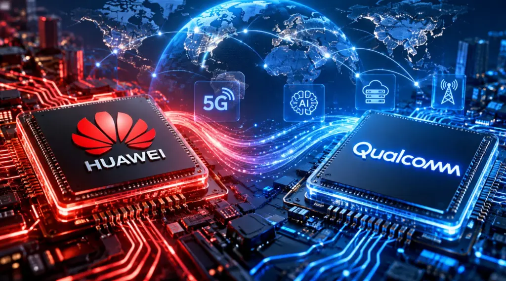 Huawei και Qualcomm υπέγραψαν πολυετή συμφωνία για 5G και AI