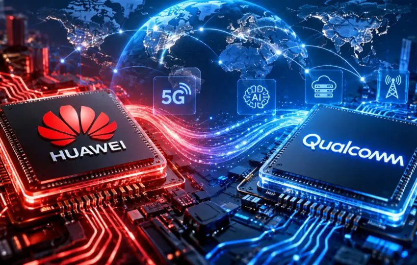 Huawei και Qualcomm υπέγραψαν πολυετή συμφωνία για 5G και AI