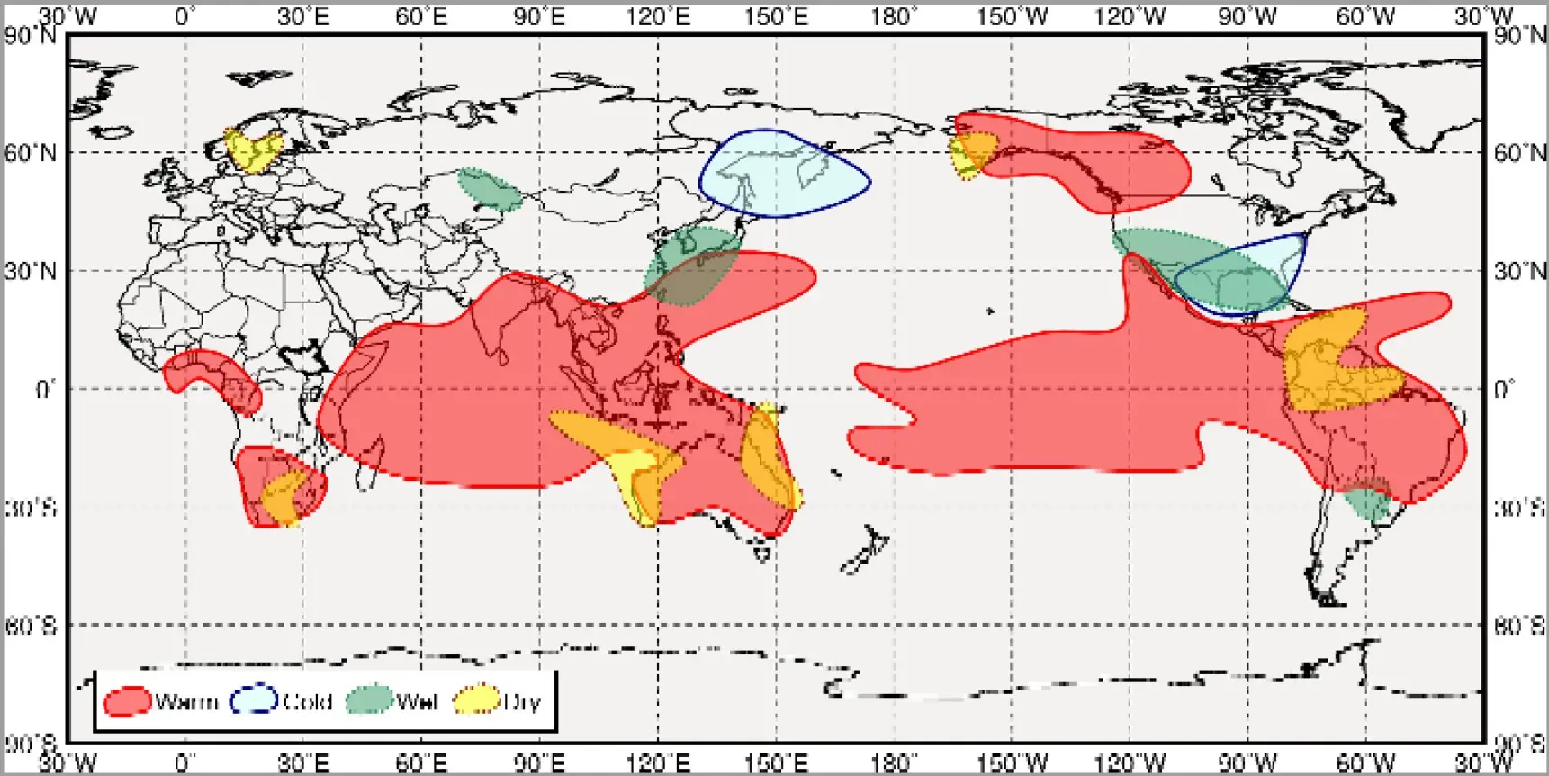 Ιστορικό ρεκόρ για το El Niño με τον Ειρηνικό 4°C πάνω από τα κανονικά επίπεδα 1 Ιστορικό ρεκόρ για το El Niño με τον Ειρηνικό 4°C πάνω από τα κανονικά επίπεδα
