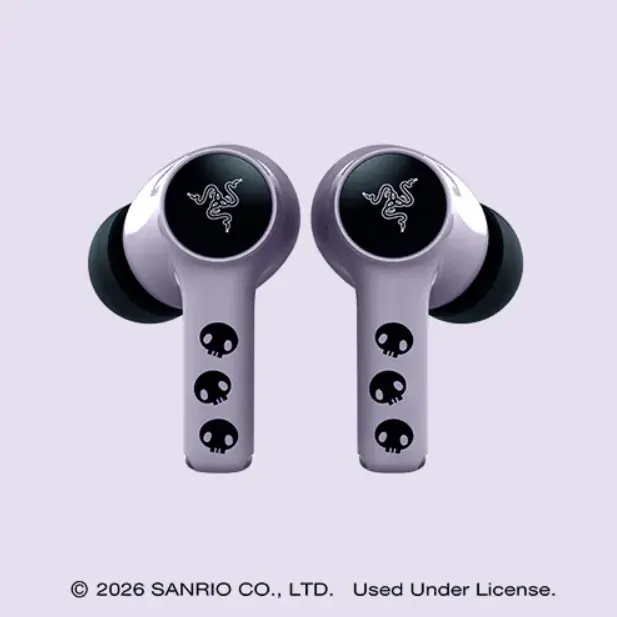 Razer και Sanrio παρουσιάζουν τα νέα ασύρματα Kuromi earbuds για PC, PS5 και Steam Deck