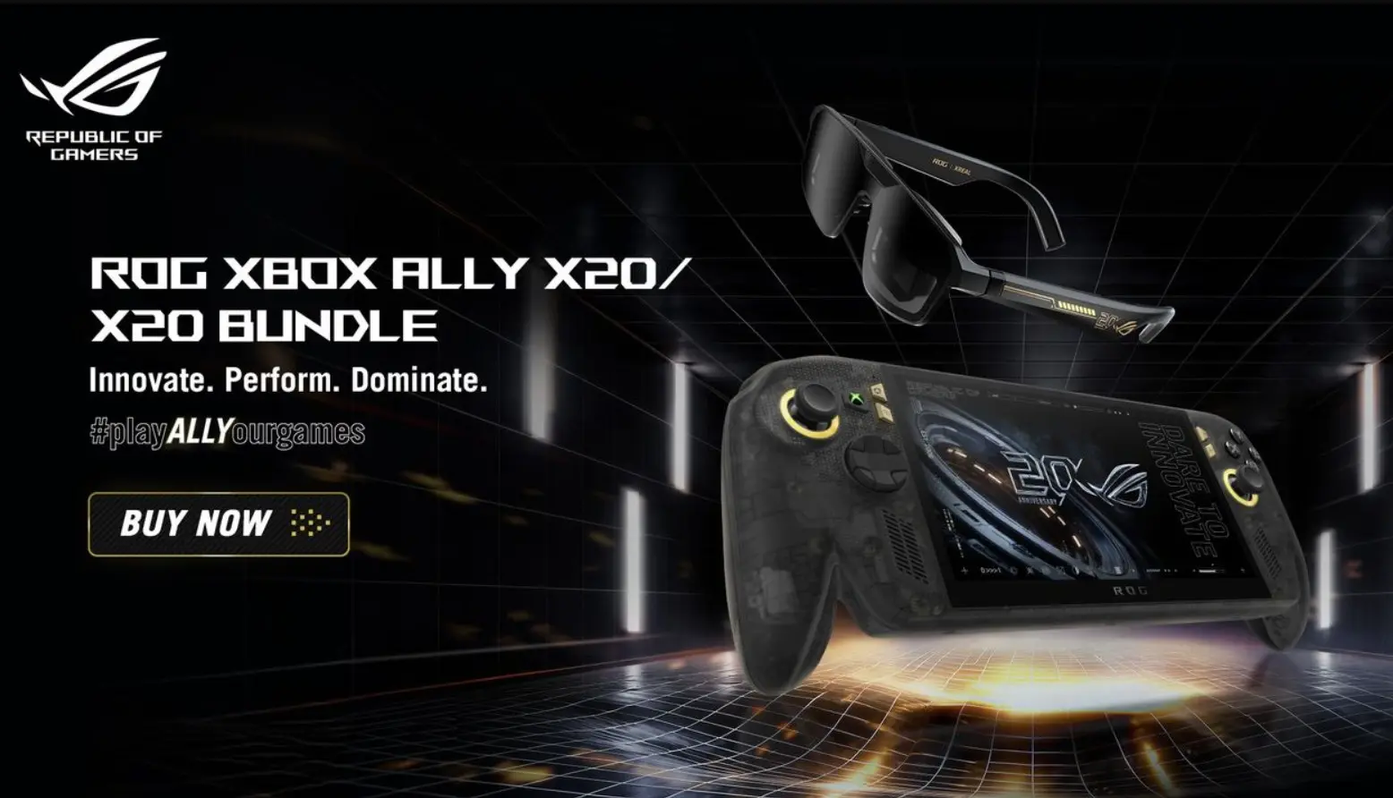 Το νέο ROG Xbox Ally X20 έφτασε με OLED, νέα χειριστήρια και AR γυαλιά 1 Το νέο ROG Xbox Ally X20 έφτασε με OLED, νέα χειριστήρια και AR γυαλιά