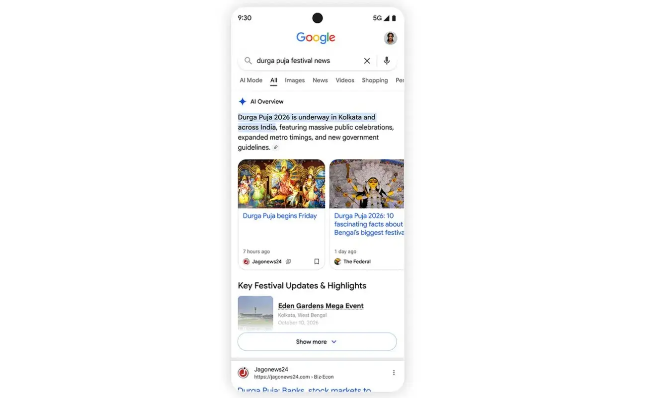 Τι σημαίνουν οι αλλαγές της Google στα AI Overviews και το AI Mode για τα ενημερωτικά sites. 2 Τι σημαίνουν οι αλλαγές της Google στα AI Overviews και το AI Mode για τα ενημερωτικά sites.