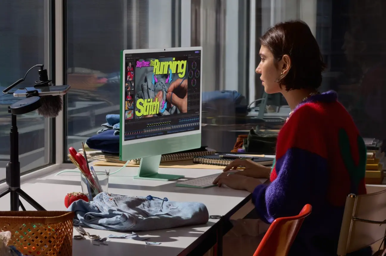 Η Apple παρουσίασε το νέο iMac M6 με ισχυρότερα γραφικά, Wi-Fi 7 και επτά χρώματα 1 Η Apple παρουσίασε το νέο iMac M6 με ισχυρότερα γραφικά, Wi-Fi 7 και επτά χρώματα