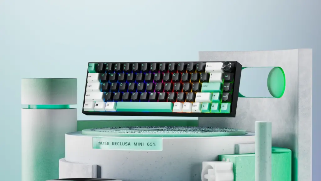 Η Razer παρουσίασε το Reclusa Mini 65% με magnetic switches και ασύρματη λειτουργία