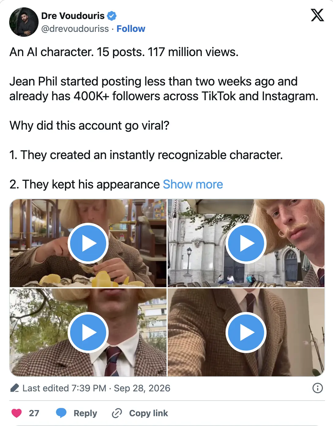 Πως να γίνεις AI influencer: Πώς δημιουργούνται, πώς κερδίζουν χρήματα και γιατί προκαλούν αντιδράσεις 2 Πως να γίνεις AI influencer: Πώς δημιουργούνται, πώς κερδίζουν χρήματα και γιατί προκαλούν αντιδράσεις