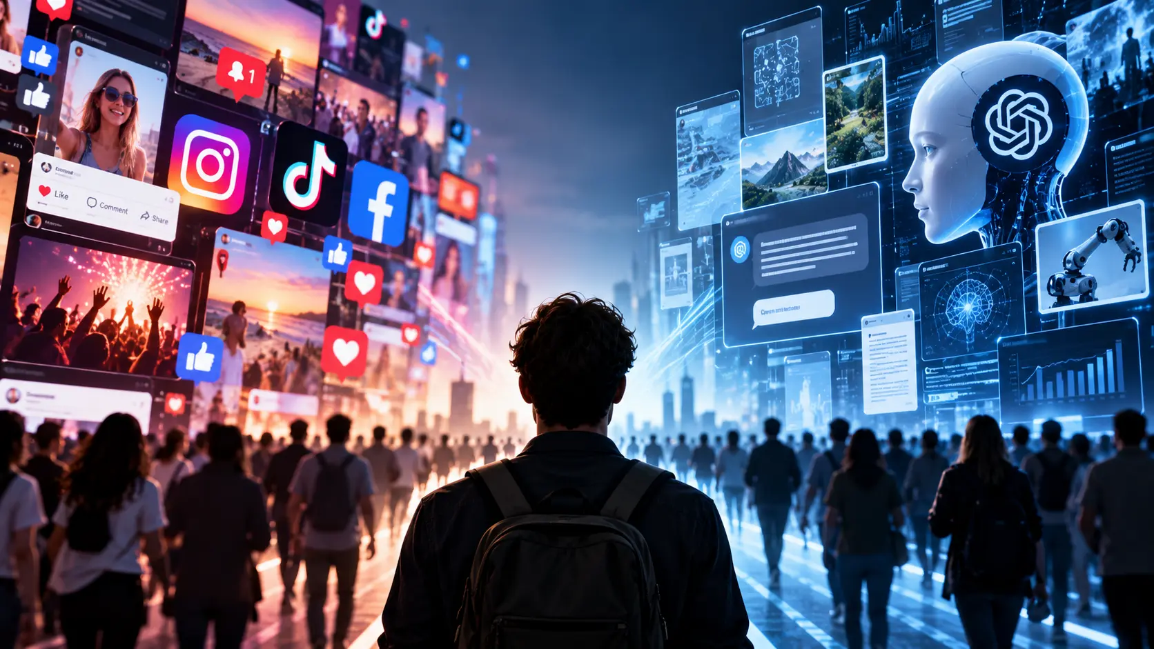 Μισούσαμε τα social media αλλά δεν τα αφήναμε - Τώρα κάνουμε το ίδιο με την AI
