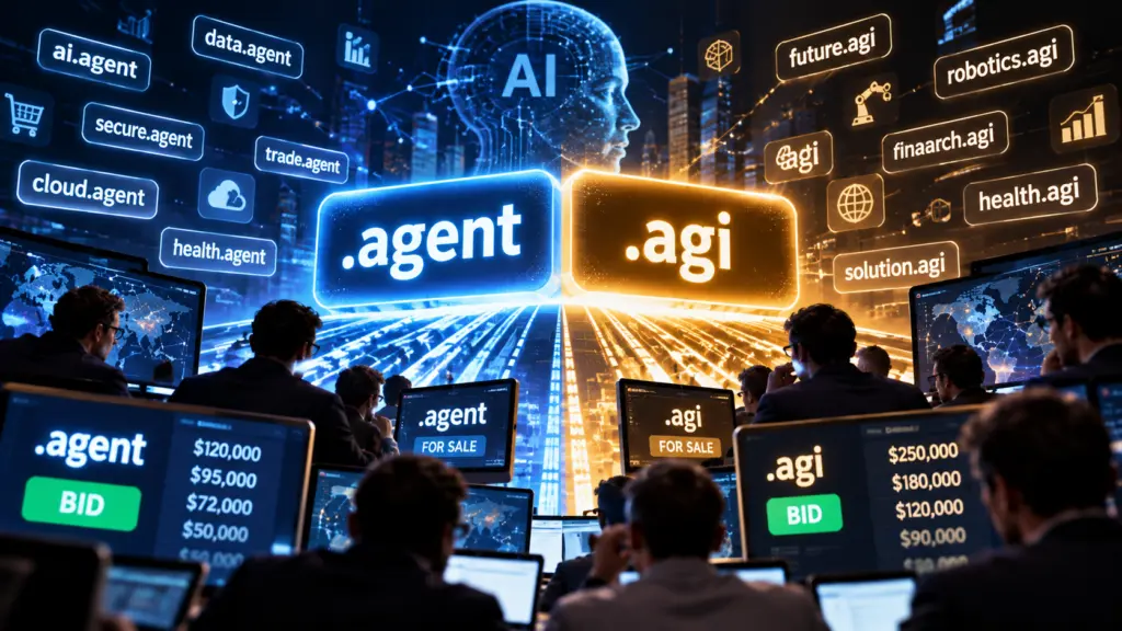 .agent και .agi γίνονται τα πιο περιζήτητα domain της εποχής του AI