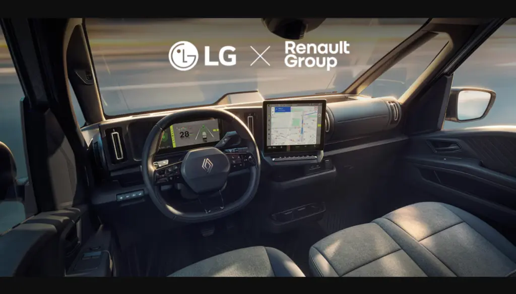 Η LG αναλαμβάνει το ψηφιακό cockpit του νέου Renault Trafic