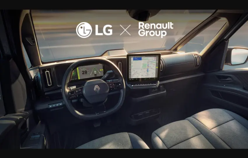Η LG αναλαμβάνει το ψηφιακό cockpit του νέου Renault Trafic