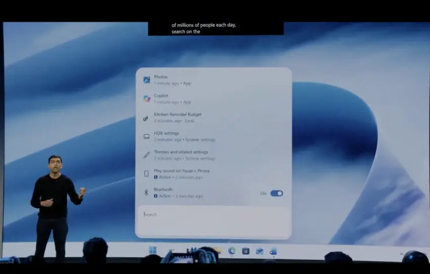 Η Microsoft αλλάζει το Windows Search και η Taskbar γίνεται AI agent και chatbot