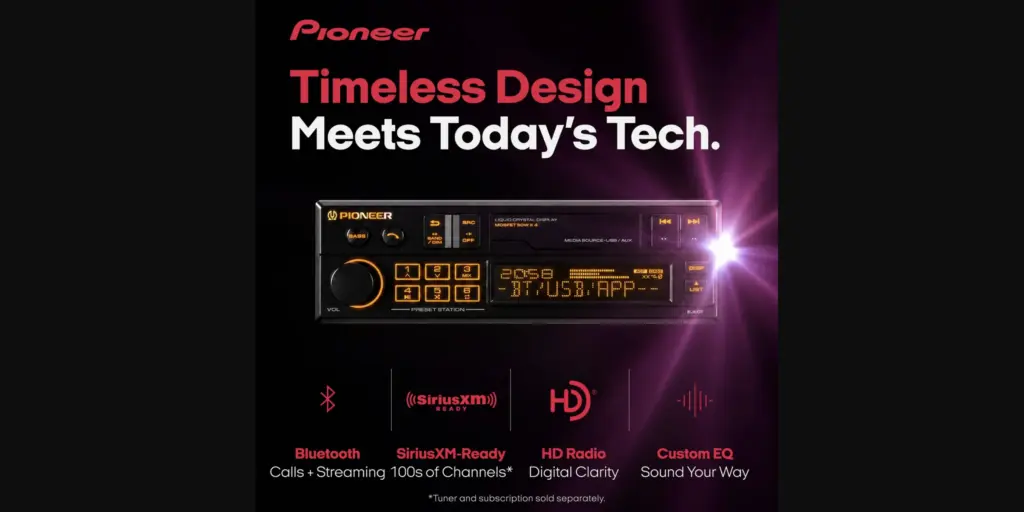 Pioneer SXT-C10PS: Η τεχνολογία συναντά τη νοσταλγία των κλασικών αυτοκινήτων