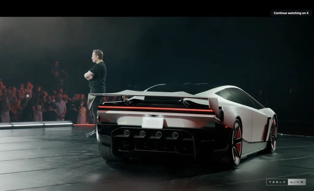Iπτάμενο «τέρας» το Tesla Roadster με πάνω από 1.300 ίππους, φόρτιση 500 kW αλλά με ένα αρνητικό