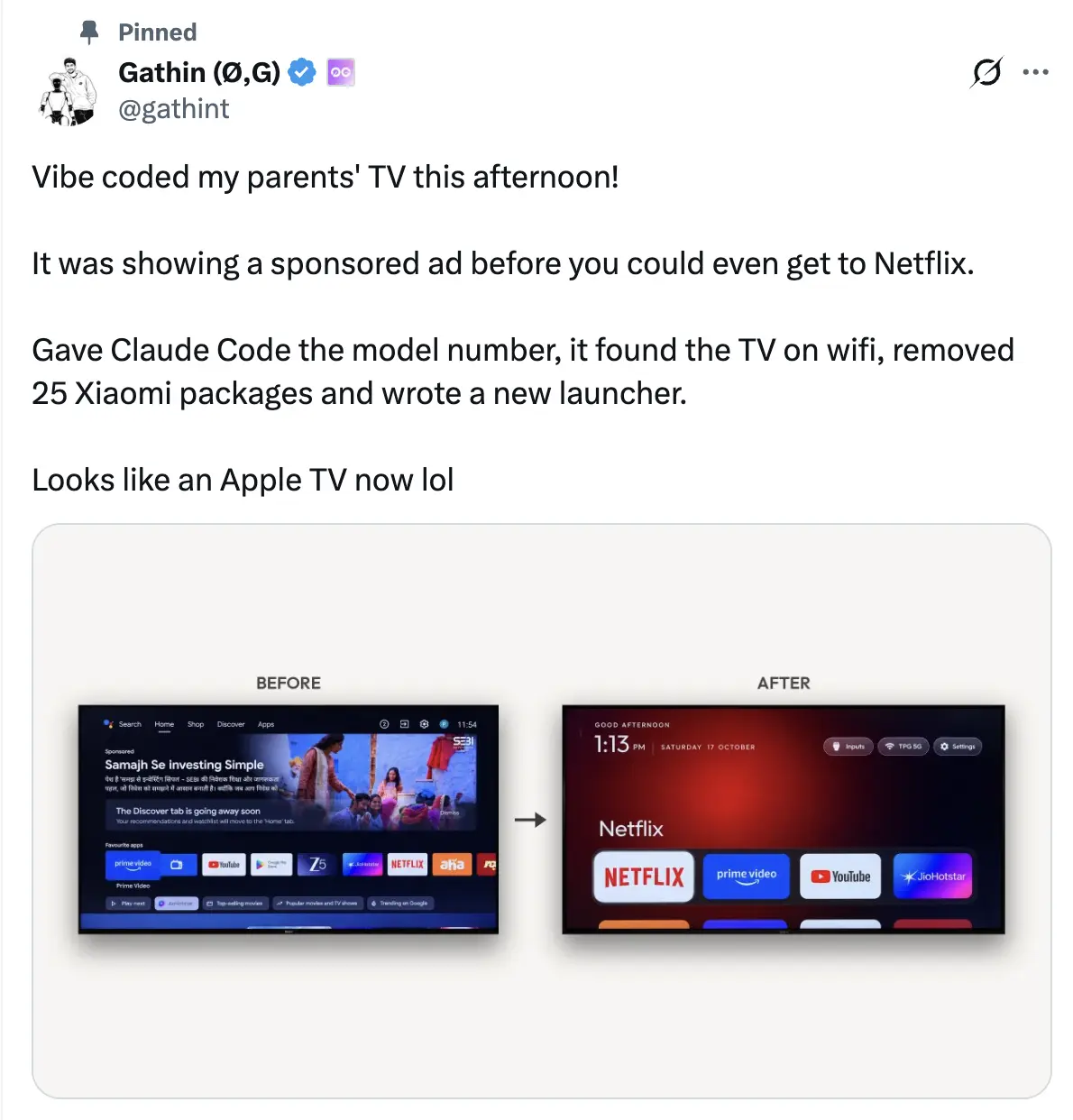 Smart TV - Πώς το AI αφαιρεί διαφημίσεις και bloatware