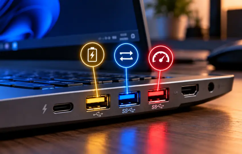 Τι σημαίνει η κίτρινη θύρα USB στον υπολογιστή σας και γιατί μπορεί να σας φανεί χρήσιμη