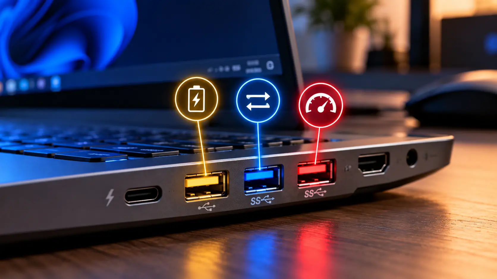 Τι σημαίνει η κίτρινη θύρα USB στον υπολογιστή σας και γιατί μπορεί να σας φανεί χρήσιμη