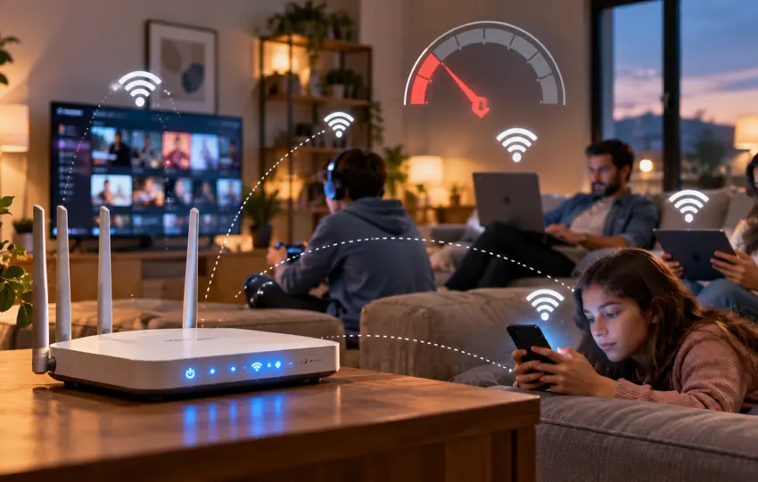 Αργό WiFi το βράδυ; Πώς θα καταλάβεις αν φταίει ο πάροχος ή το ασύρματο δίκτυο